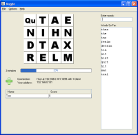 Boggle screenshot