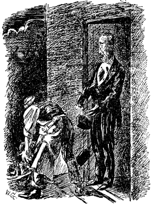 The greengrocer's boy who pushed into my hands two cabbages and half-a-dozen coal-blocks