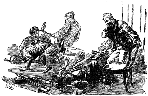 Gowing said: 'So am I,' and suddenly got up